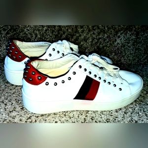 Steve Madden Leather Sneakers